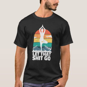 Kvinnor låter det gå lugnt och jämnt Stressat T Shirt