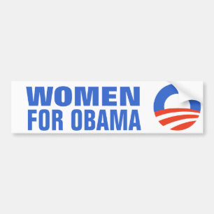 Kvinnor likställer lönen för Obama 2012 Bildekal