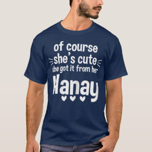 Kvinnor Lucky som bästa mormor T Shirt