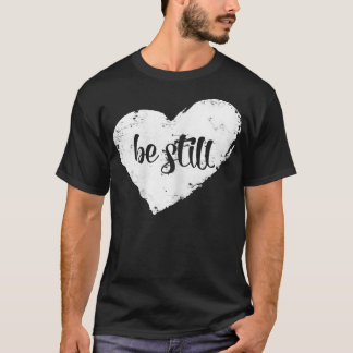 Kvinnor Lugnande Mitt Hjärta Söt & Trendig Kristen T Shirt
