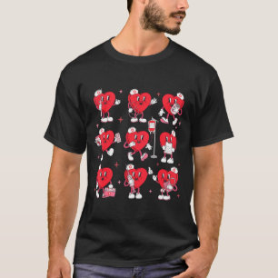 Kvinnor Män Sjuksköterska Konversation Hjärter Val T Shirt