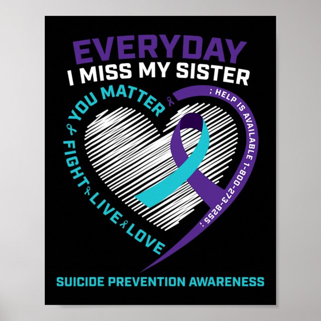 Kvinnor Manar Du profylaktiskt profylax självmords Poster (Framsidan)