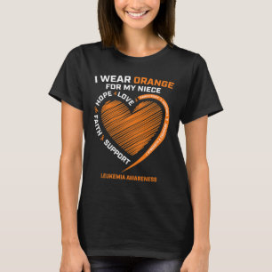 Kvinnor Manar I Bära Orange för min systerdotter L T Shirt