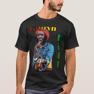 Kvinnor Manar Lauryn Underbara kvinnliga rapportör T Shirt
