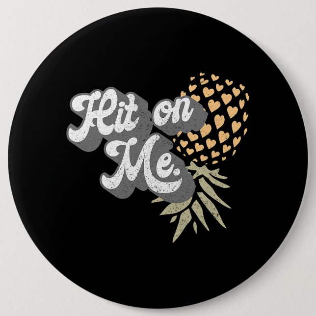 Kvinnor Manar Uppifrån och ned Pineapple Subtle Sw Knapp (Framsida)