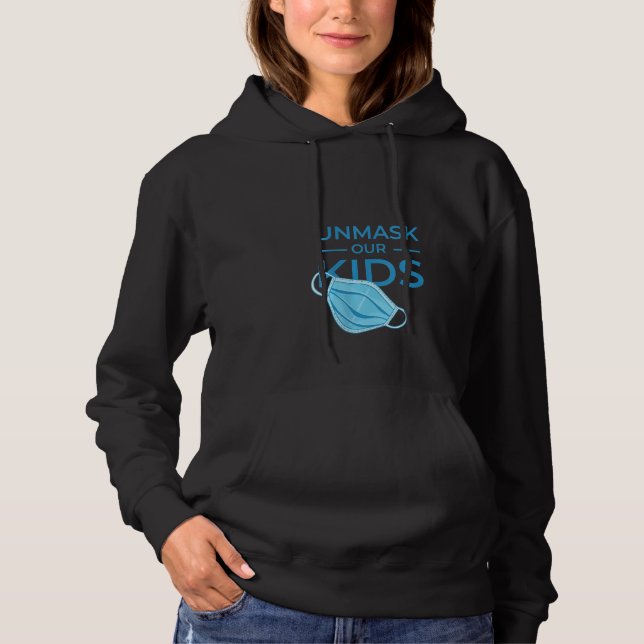 Kvinnor maskerar upp våra barn t shirt (Framsida)