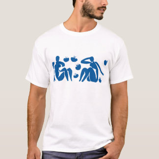 Kvinnor med apor vid Matisse T-shirt