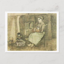 Kvinnor med Baby (F1070) Van Gogh Fine Art Vykort