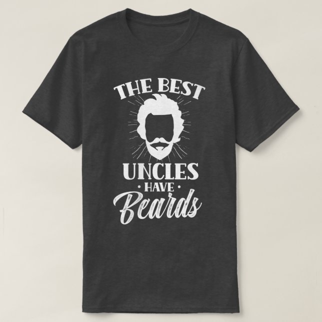 Kvinnor med de bästa styckena har Manar Beard Bear T Shirt (Design framsida)