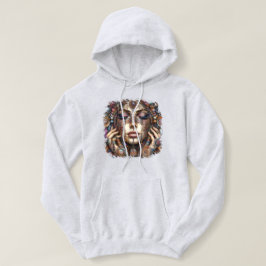 Kvinnor med experimentell staminspirerad Ornamenta T Shirt