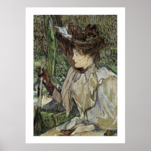 Kvinnor med handskar (Honorine Platzer) Poster