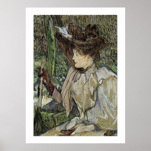 Kvinnor med handskar (Honorine Platzer) Poster (Framsidan)