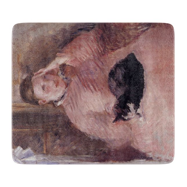Kvinnor med Katt (av Edouard Manet) (Framsidan)