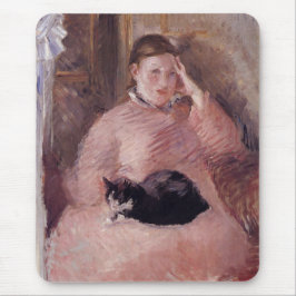 Kvinnor med Katt (av Edouard Manet) Musmatta