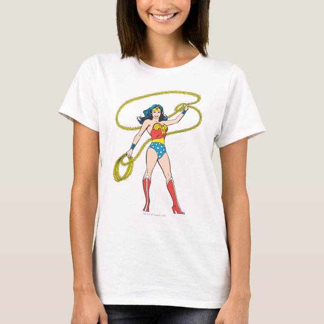  kvinnor med Lasso Tee Shirt (Framsida)