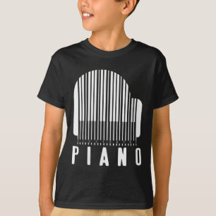 Kvinnor med minimalistisk Ano Barcode Stil Music Ä T Shirt