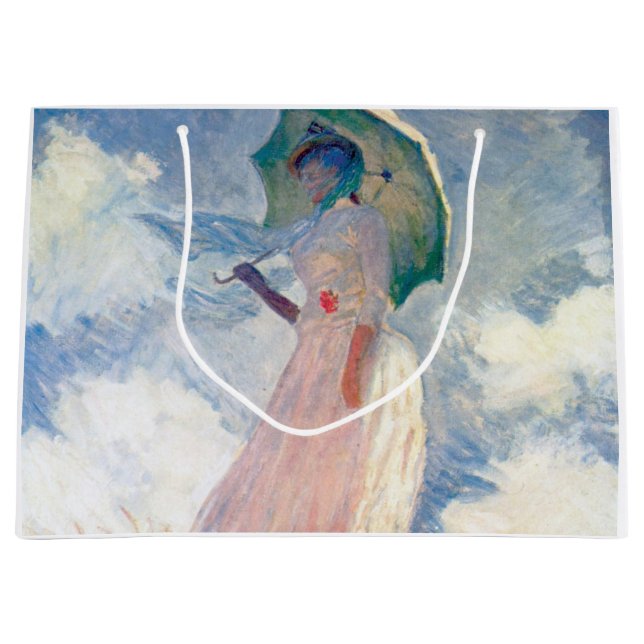 Kvinnor med parasol, Claude Monet, 1886 (Framsidan)