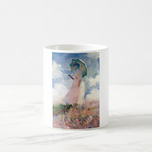 Kvinnor med parasol, Claude Monet, 1886 Kaffemugg