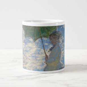 Kvinnor med parasol - Madame Monet och Hennes son Jumbo Mugg