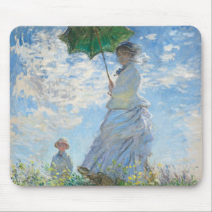Kvinnor med parasol, madame Monet och hennes son Musmatta
