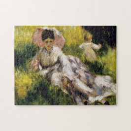 Kvinnor med parasol Renoir Fine Art Pussel
