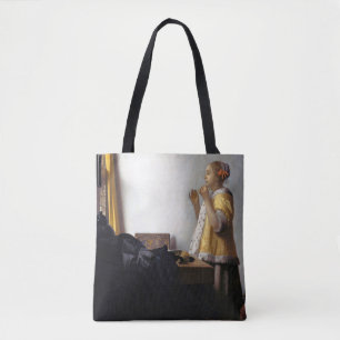 Kvinnor med Pearl Necklace, Johannes Vermeer Tygkasse