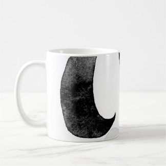 Kvinnor med svarta solglasögon. Mode illustration. Kaffemugg