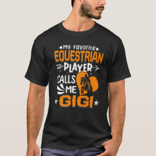 Kvinnor Min favoritspelare från Equestrian kallar T Shirt