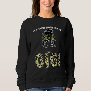Kvinnor mina favoritfolk kallar mig Gigi Grandma 1 T Shirt