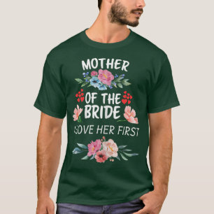 Kvinnor Mor Till Bruden Jag Älskade Hennes Bröllop T Shirt