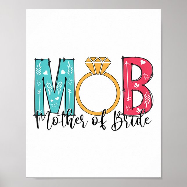 Kvinnor Mor Till Bruden Mob Mog Möhippa Poster (Framsidan)