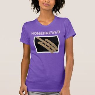 Kvinnor mosar paddlar - den Homebrewer skjortan Tee
