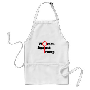 Kvinnor mot Trump Apron Förkläde