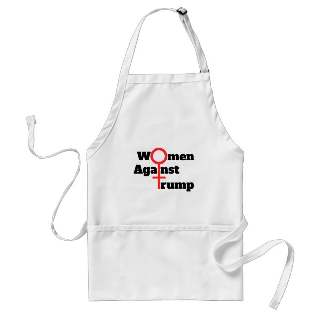 Kvinnor mot Trump Apron Förkläde (Framsidan)