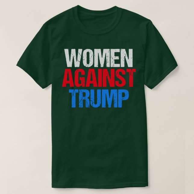 Kvinnor mot trumpump t shirt (Design framsida)