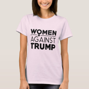 Kvinnor mot trumpump t shirt