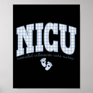 Kvinnor Nicu Neonatal Intensive Care Nurse Nicu Nu Poster
