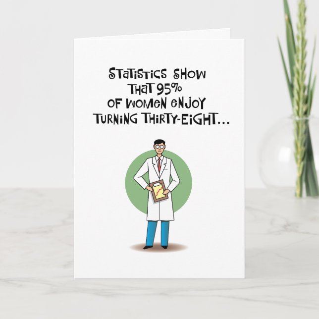 Kvinnor njuter av att klara 38 födelsedagar kort (Framsida)