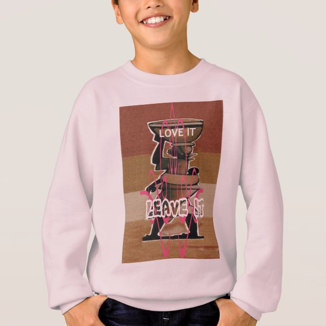 Kvinnor och barn Bakåt i tiden Tröja (Framsida)