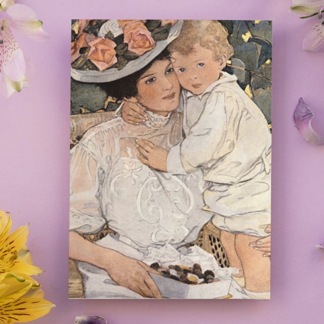 Kvinnor och barn kort (Skapare uppladdad)