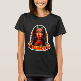 Kvinnor och flickor i ursprungsbefolkningen som sa t shirt