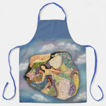 Kvinnor och flickor Klimt Stil Art