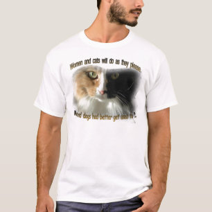 Kvinnor och katter… tee shirt