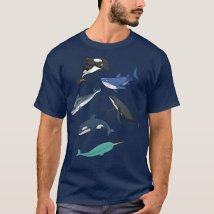 Kvinnor Orca plush Shark Shark, Kvinnor Shark T Shirt