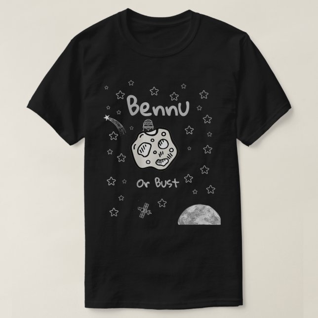 KVINNOR OSIRIS REX RYMDFARKOR Kapsellandning på T Shirt (Design framsida)