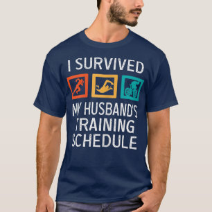 Kvinnor överlevt mitt make- utbildningsschema t shirt