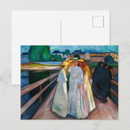 Kvinnor på bron | Edvard Munch | Vykort
