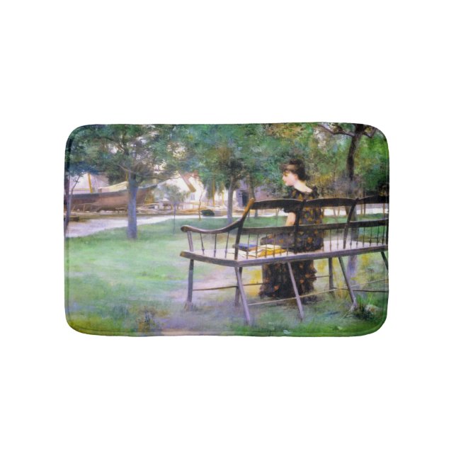 Kvinnor på en bench (av Edwin Austin Abbey) Badrumsmatta (Framsidan)