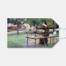 Kvinnor på en bench (av Edwin Austin Abbey)