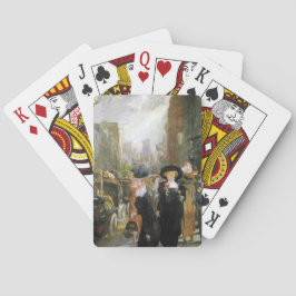 Kvinnor på Femte Avenue (New York City, USA) (NYC) Casinokort